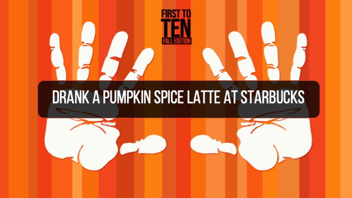 First to Ten: Fall Edition image number null